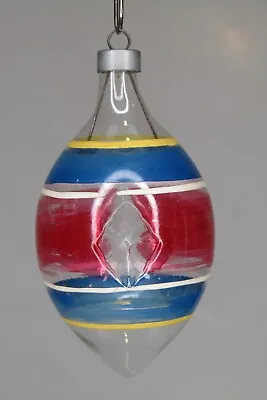 Vintage Unsilvered WWII Era Glass Chinese Lantern Christmas Ornament Premier #1 • $30