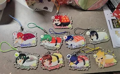 My Hero Academia Sushi Charms (Limited Quantity; One Per Purchase) • $20