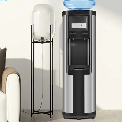 LUCKYERMORE Top Loading Hot Cold Cooler Water Dispenser Stainless Steel 5 Gallon • $137.99