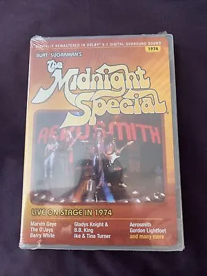 Burt Sugarman’s The Midnight Special DVD 1974 Aerosmith Marvin Gaye New Sealed • $4.75
