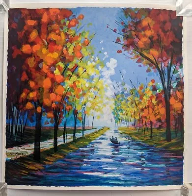 $224.99 • Buy Slava Ilyayev River Drift Print In Color On Paper Signed Numbered #352/495
