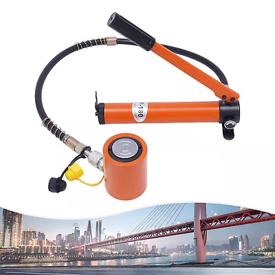 Orange 20 Ton Manual Hydraulic Hand Pump High Pressure Hydraulic Pump • $118.81