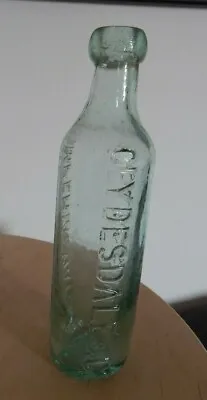 £12 • Buy Imperial Waters ,clydedale & Co Glasgow Glass Bottle