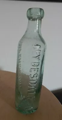 £12 • Buy Imperial Waters ,clydedale & Co Glasgow Glass Bottle