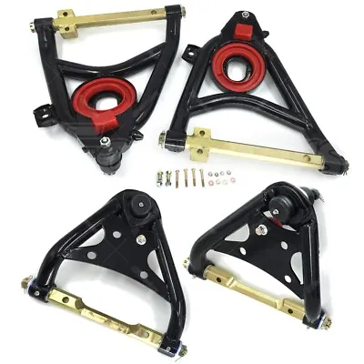 For Bel Air Biscayne Brook Impala Front Suspension Tubular Control Arms Set Of 4 • $259.98