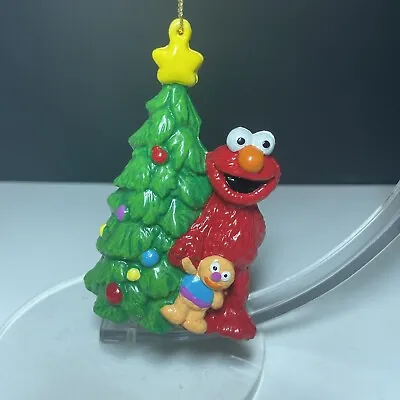 Sesame Street Elmo Christmas Ornament Sesame Workshop 3.75” T • $10