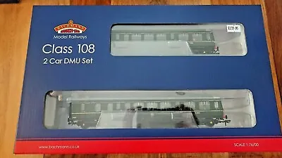  Bachmann Branch-Line 32-900C Class 108 2 Car DMU BR Green Speed Whiskers NEW • $505.72