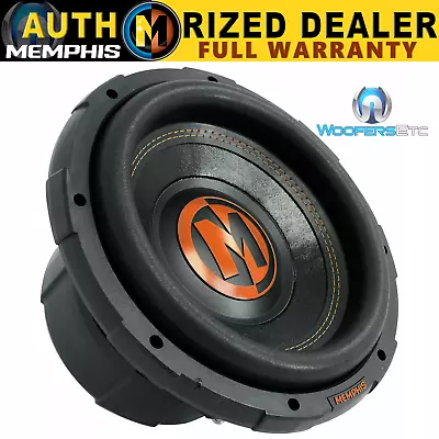 Memphis Audio Mjp1022 10  Mojo Pro 1500w Max Dual 2-ohm Subwoofer Bass Speaker • $239.95