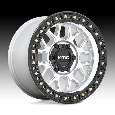 KMC KM549 GRS Machined W/ Black Lip 17x9 8x180 18mm (KM54979088518) • $367