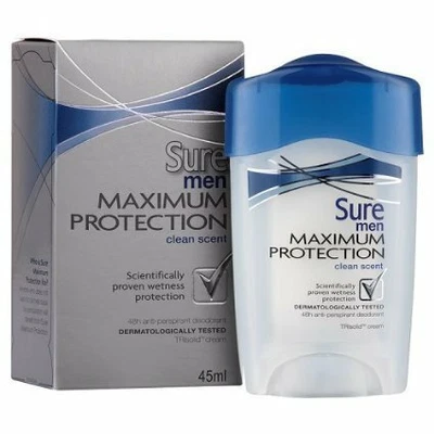 £11.99 • Buy Sure Men Maximum Protection Clean Scent 45ml