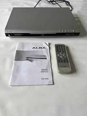 Alba Dvd Player Dvd Model 174 Slimline Dvd Player - Fully Tested Working • £25