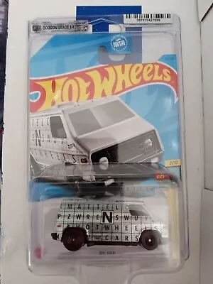 Hot Wheels 70S Van ZAMAC 2/10 VHTF Rare Walmart Exclusive DGS 9.5 Gem Mint  • $15