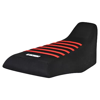 $68.95 • Buy Honda TRX 300 Fourtrax Seat Cover 1988 - 2000  ALL BLACK - RED Ribs  #273