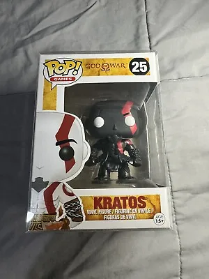 Funko Pop! #25 God Of War Kratos (Black) + Protector • $55