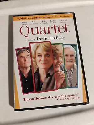 Quartet (DVD 2013 Widescreen) Maggie Smith Tom Courtenay Billy Connolly • $1.50