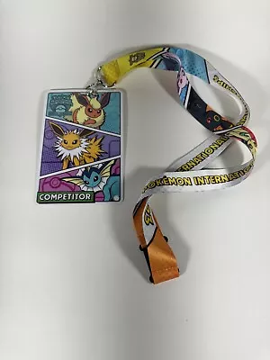 Pokemon Competitors Badge And Lanyard From NAIC 2023 International Championship • $0.99