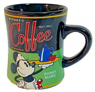 Disney Blend Mickey's  Really Swell Coffee Mug Minnie Mouse Theme Park Cup 16 Oz • $14.95