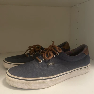 $15 • Buy Vans Off The Wall Skate Men's Casual Shoes Navy Size 10