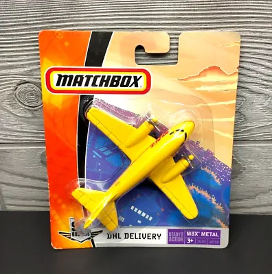HTF! Matchbox Sky Busters DHL Transport Propeller Cargo Plane SB-61 • $21.99