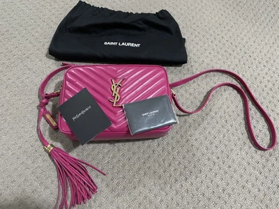 $1450 • Buy YSL Lou Camera Bag In Fuchsia