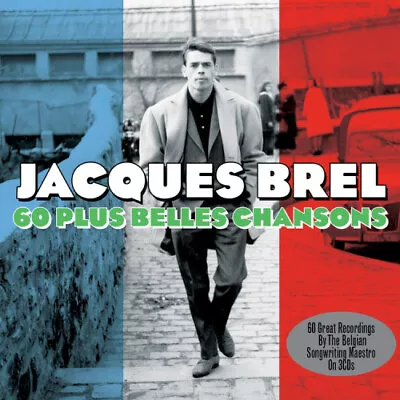 Jacques Brel - 60 Plus Belles Chansons [cd New] • $14.78