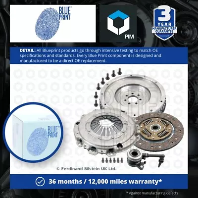 Dual To Solid Flywheel Clutch Conversion Kit Fits RENAULT SCENIC Mk2 1.9D Set • $434.52