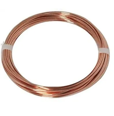 $10.50 • Buy 16 Ga Copper Jewelry & Craft Wire ( 25  Ft. Coil ) Dead SOFT  Solid Copper