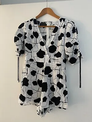 $65 • Buy Black And White Alice McCall Playsuit 