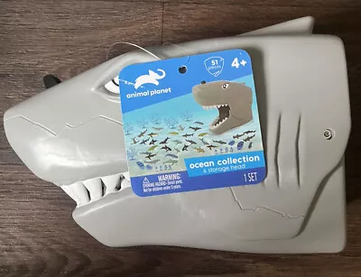 Animal Planet Ocean Collection With Shark Storage Head • $10.49