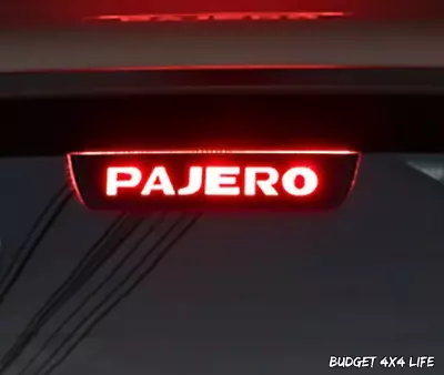 Mitsubishi Pajero Brake Light Sticker NS NT NW NX Gen 4 Accessory • $18