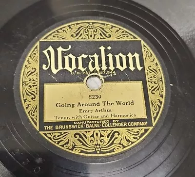 Prewar Hillbilly 78 Emry Arthur ~Going Around The World~ Vocalion 5230 • $95
