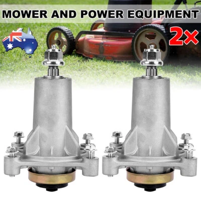 $50.95 • Buy 2x Ride On Mower Spindle Assembly For Husqvarna Craftsman Riding Lawn 53218729