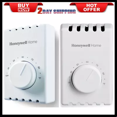 $20.31 • Buy 4 Wire 120V / 240V Electric Baseboard Heater Line Volt Thermostat Device US