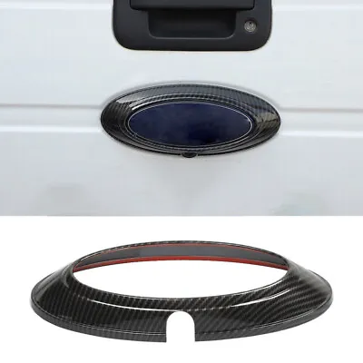 $20.49 • Buy Rear Logo Emblem Badge Cover Trim For Ford F150 2009-14 Carbon Fiber Accessories