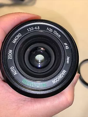 Minolta/Magnicon MD 35-70mm Compact Macro Zoom Lens  No897231 • $39