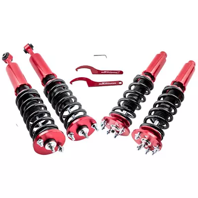 Set(4) Front & Rear Coilover Suspension For Honda Accord 2003-2007 Adj. Height • $198