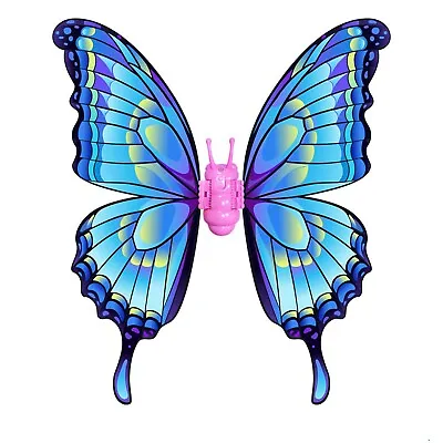 Adults Cosplay Glowing Butterfly Wings Halloween Fairy Wing Festival Dress Up • $41.84