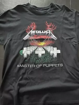 Metallica Master Of Puppets T Shirt XL Gently Used • $2.99