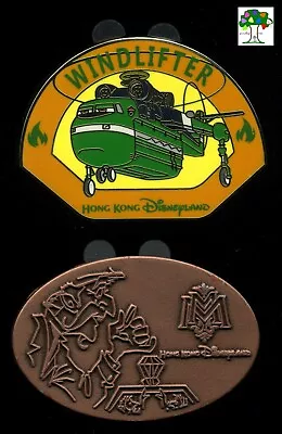 Disney Pin HKDL Hong Kong Mystic Manor Point Penny & Windlifter (2 Pins)! • $19.99