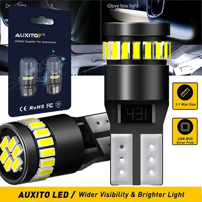 T10 LED 24SMD Car Side Wedge Parker Light Bulbs 6500K Super Bright White 168 194 • $13.52