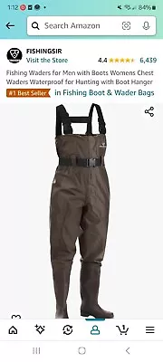 Fishing Waders With Boots • $20