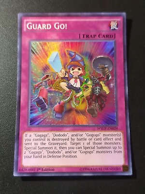 Yu-Gi-Oh! 3x Guard Go WSUP-EN029 1st Edition Super Rare NM • $2.75