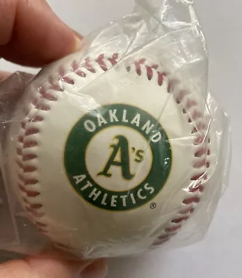 Vintage 1990s Oakland Athletics A's Fotoball Baseball Logo Baseball • $14.99