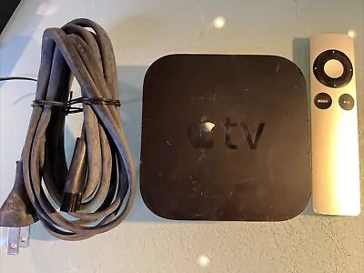 Apple Tv 3rd Generation A1427 With Power Cord And Remote • $15.99