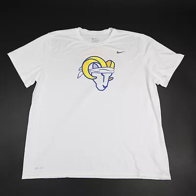 LA Rams Nike Nike Tee Short Sleeve Shirt Men's White Used • $26.77