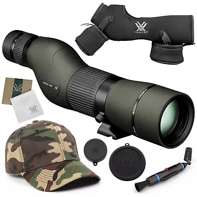 Vortex Optics Viper HD 15-45x65 Straight Spotting Scope W/ CF Hat And Pen Bundle • $699