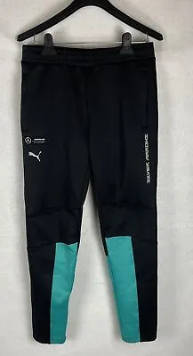 Puma Mercedes AMG Petronas Formula 1 Silver Arrows Joggers Size Medium M • $59.95