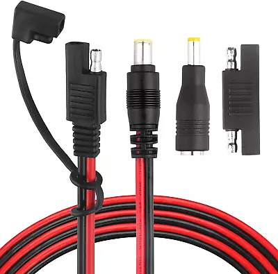DC 8mm Male To SAE Connector Adapter 14AWG 6Ft Cable Wire Compatible With Exp • $22.90
