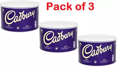 £21.75 • Buy Cadbury Drinking Chocolate 1KG 3 Tub