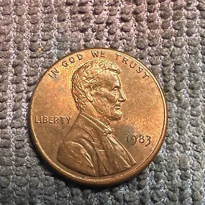 1983 P Lincoln Memorial Cent Penny DDR Doubled Die Reverse Variety RB Error • $9.99